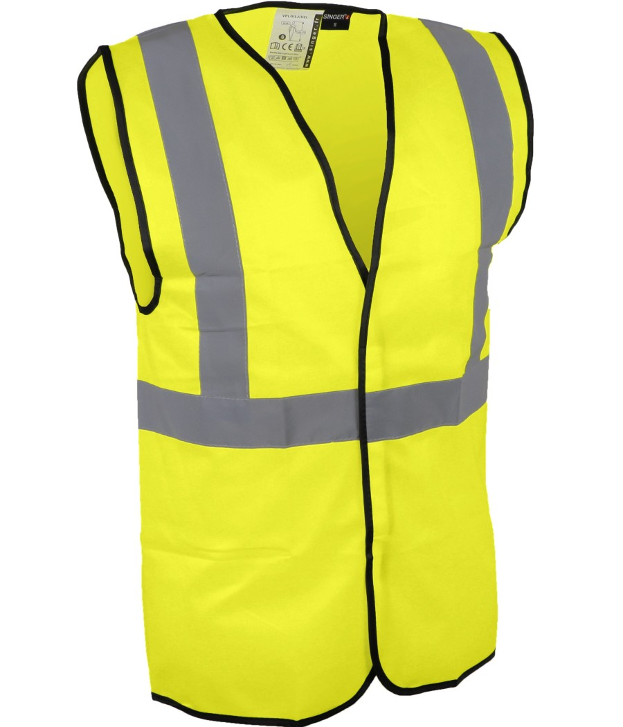 GILET HTE VISIB JAUNE S A 3XL