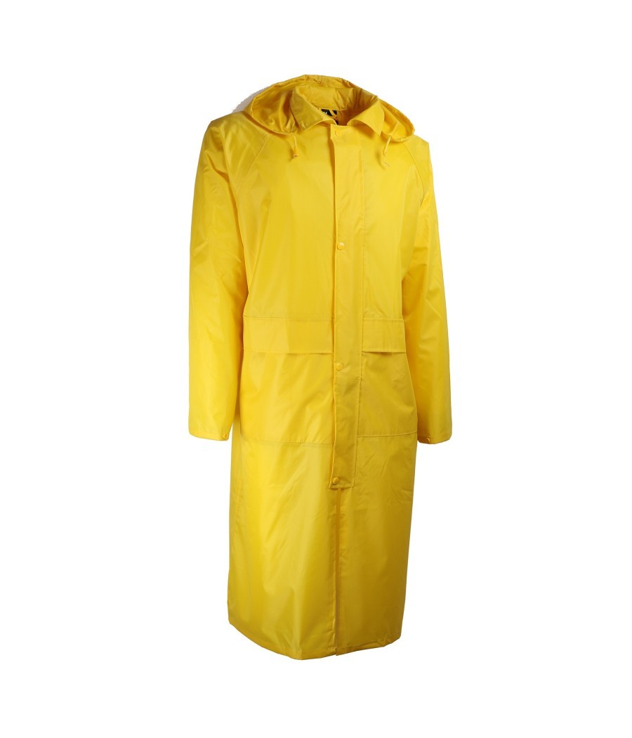 MANTEAU PVC/POLY JAUNE M A 4XL