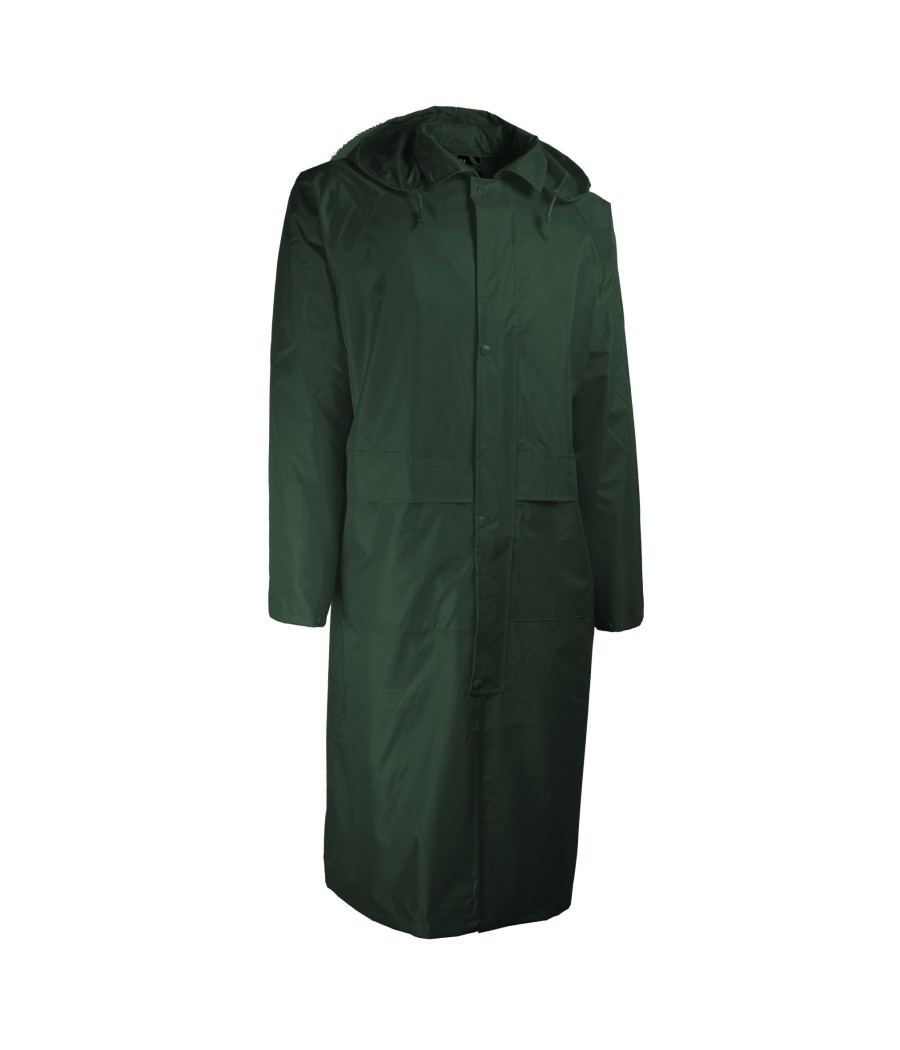 MANTEAU PVC/POLY VERT M A 4XL