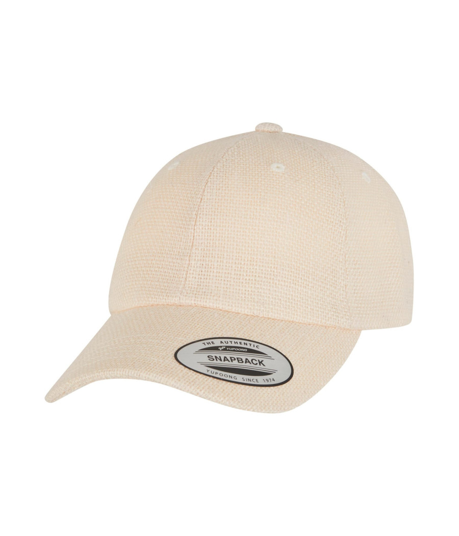 Casquette Dad en jute unisexe