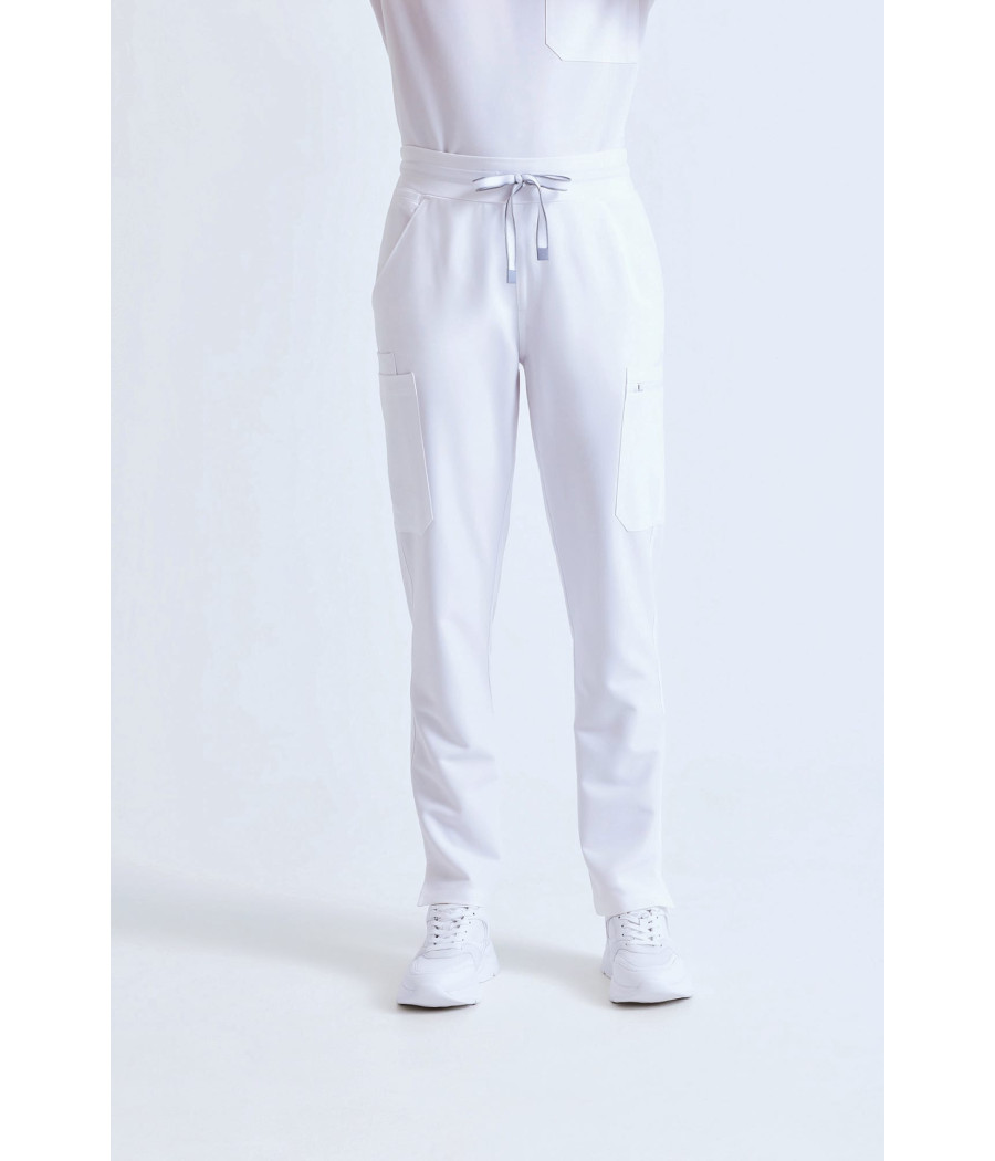 Pantalon cargo stretch femme