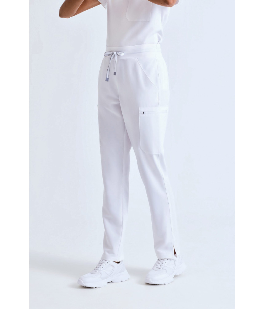 Pantalon cargo stretch femme