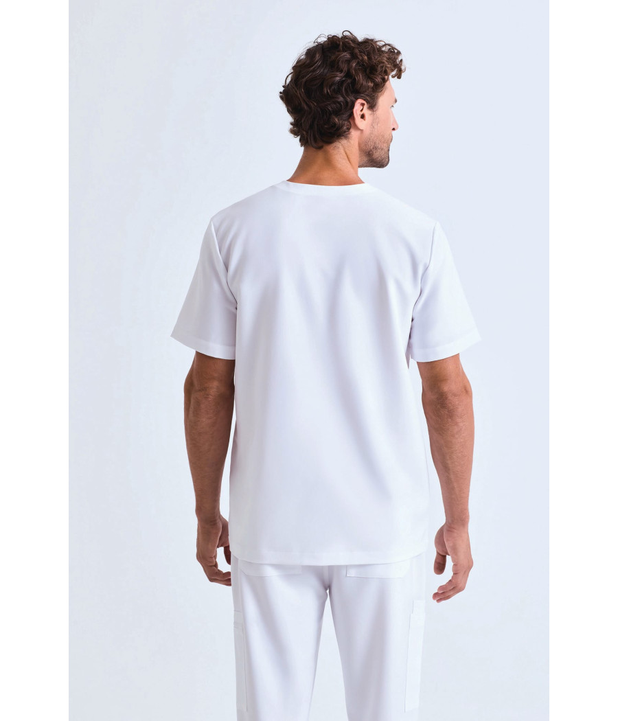 Tunique stretch manches courtes homme