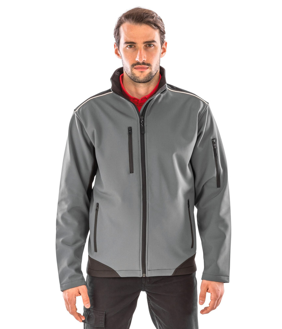 Veste de travail softshell Ripstop avec Cordura®
