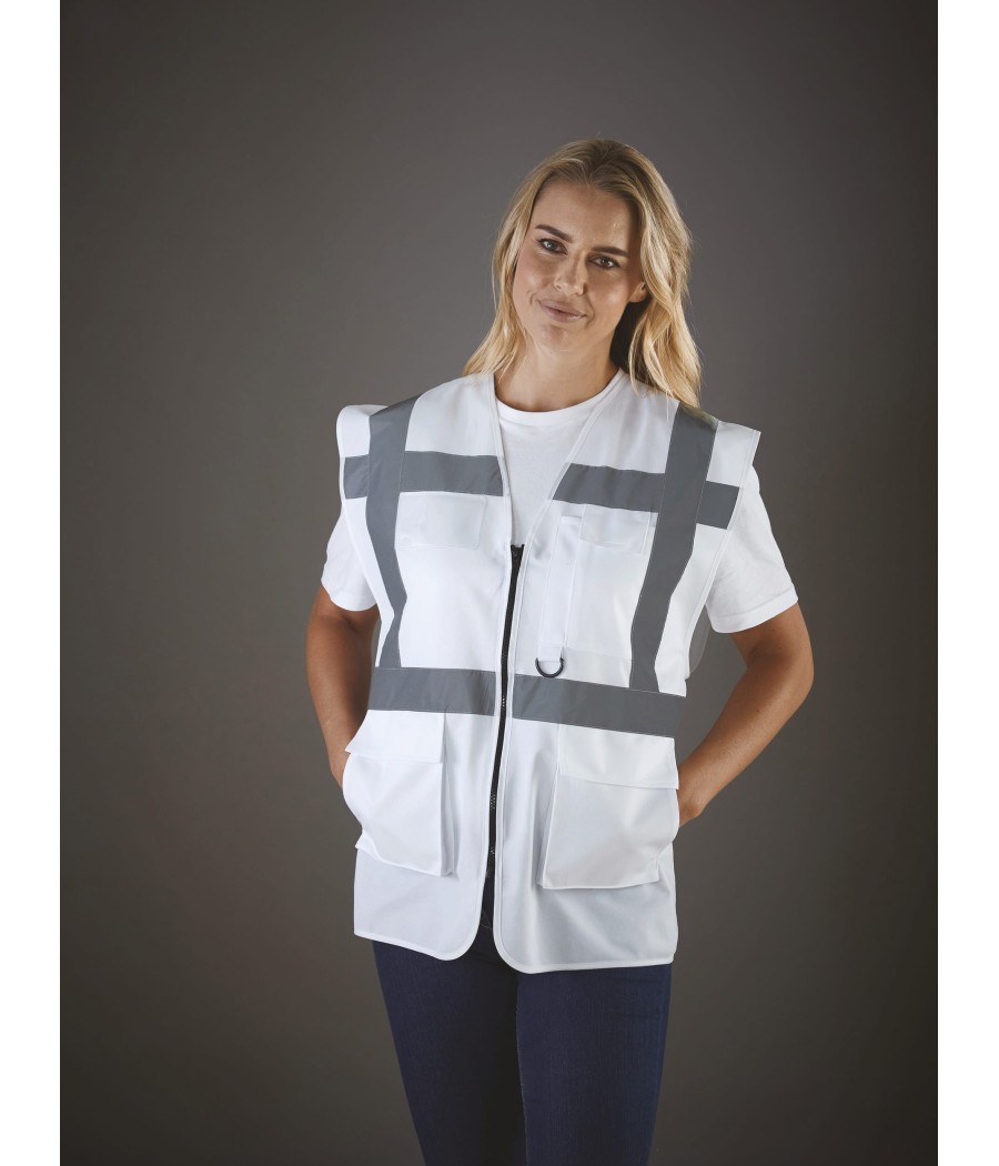Gilet multifonction haute visibilité