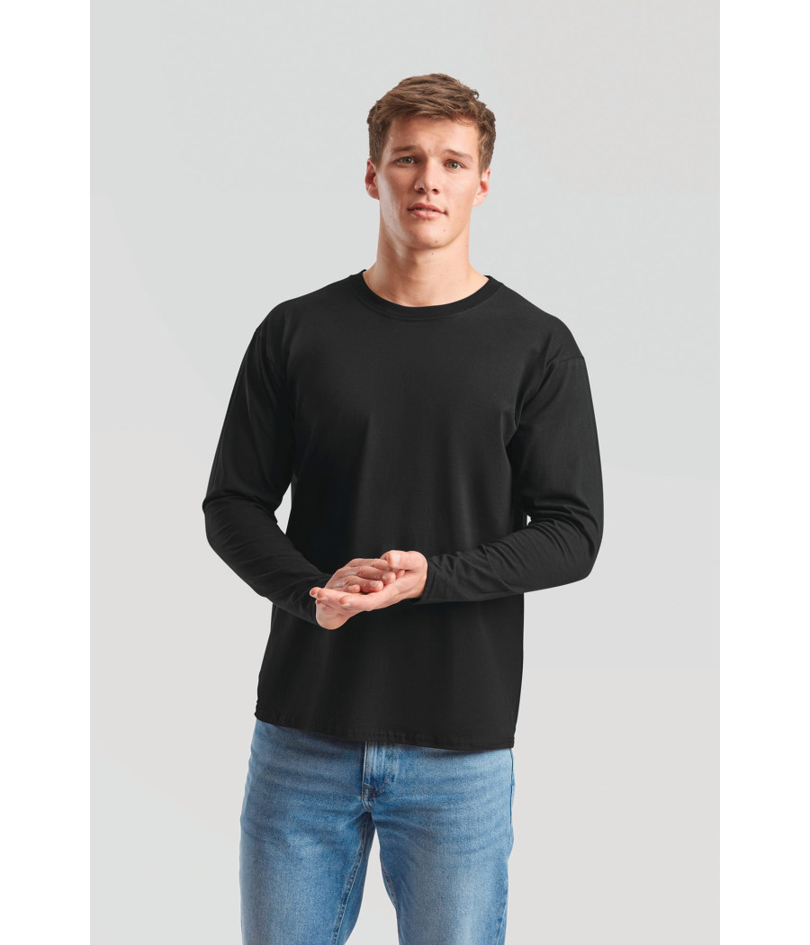 T-shirt homme manches longues Valueweight (61-038-0)