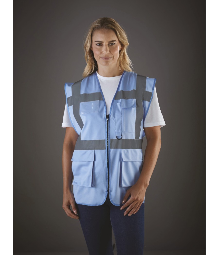 Gilet multifonction haute visibilité