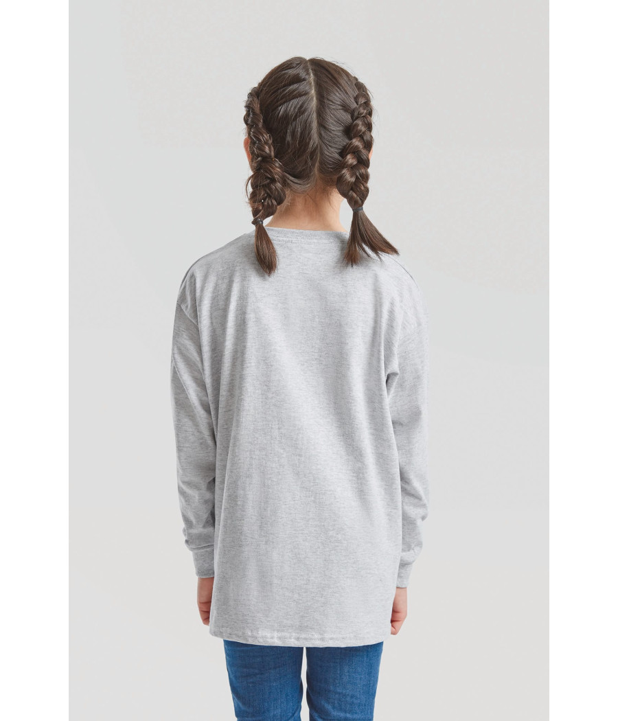 T-shirt enfant manches longues Valueweight (61-007-0)