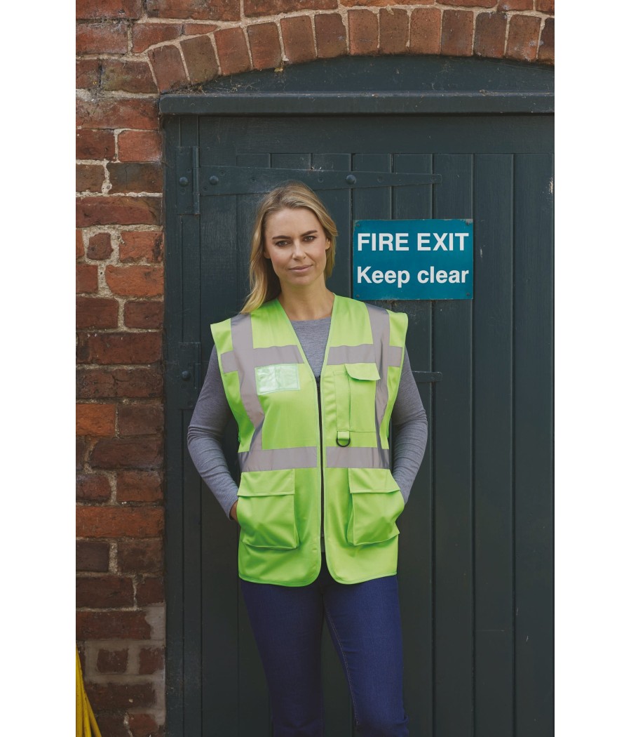 Gilet multifonction haute visibilité