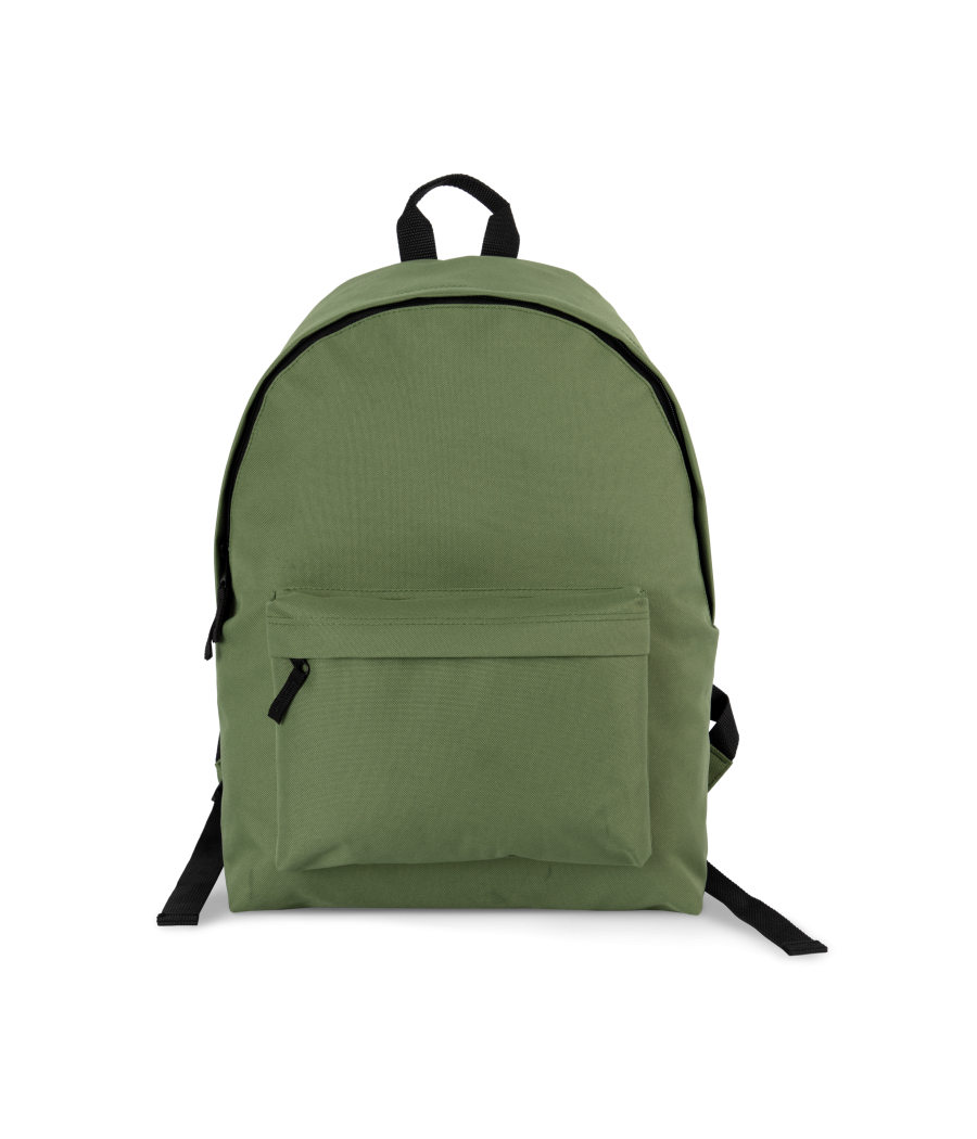 Sac à dos casual recyclé avec poche frontale