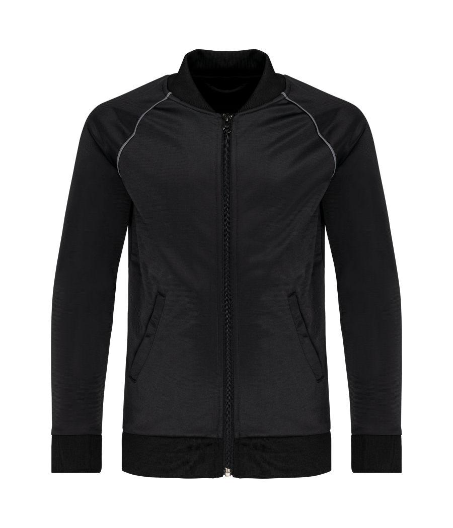 Veste de survêtement zippée avec liseré enfant