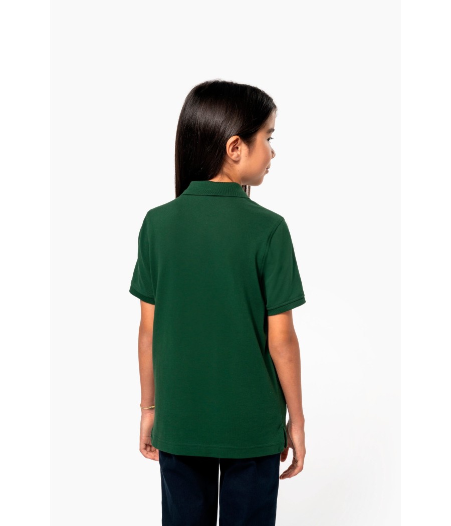 Polo piqué Bio180 enfant