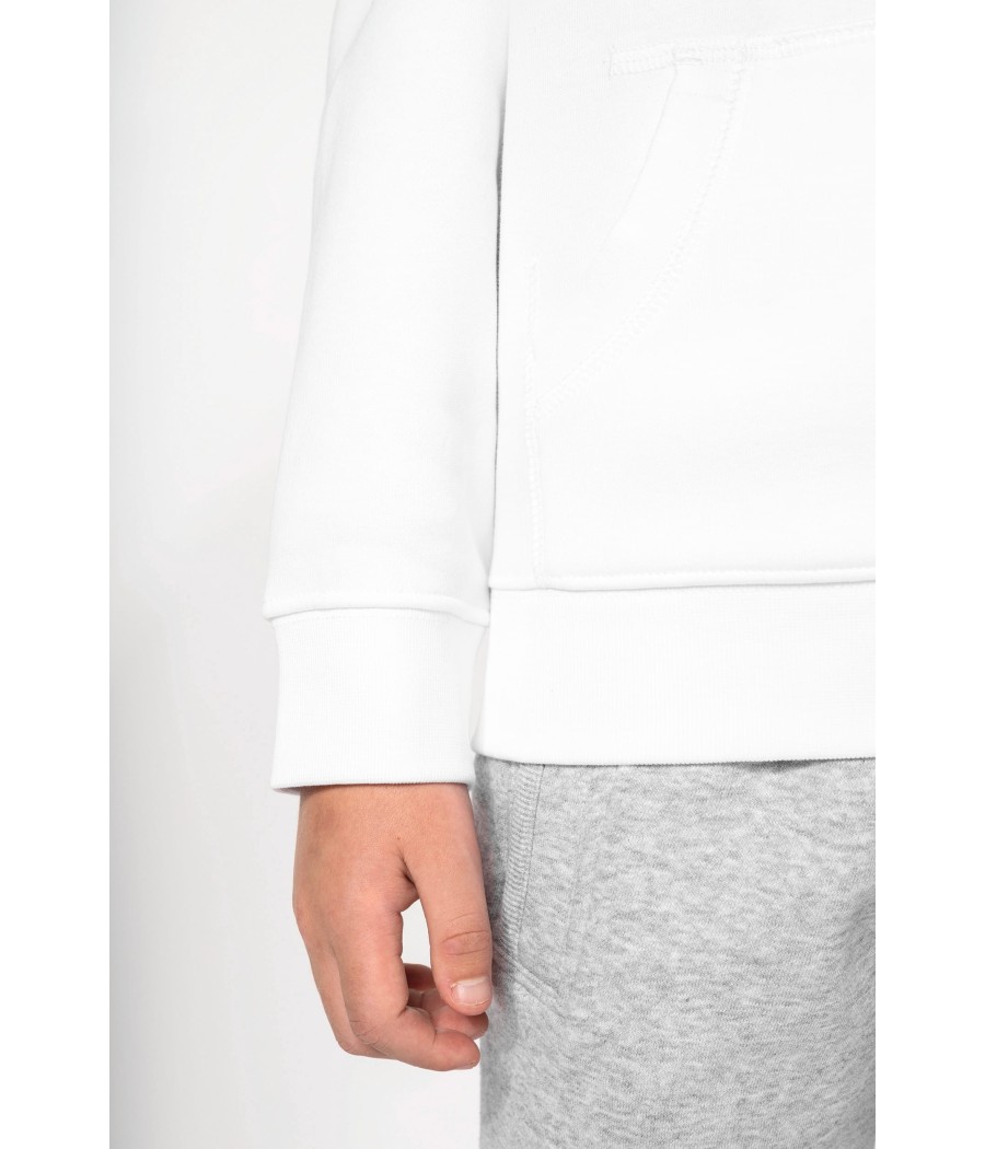 Sweat-shirt capuche zippé enfant