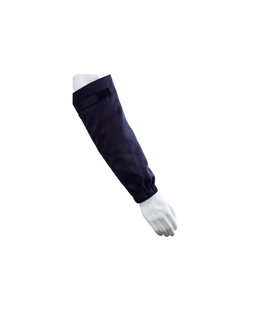 MANCHETTE COTON BLEU 40 CM