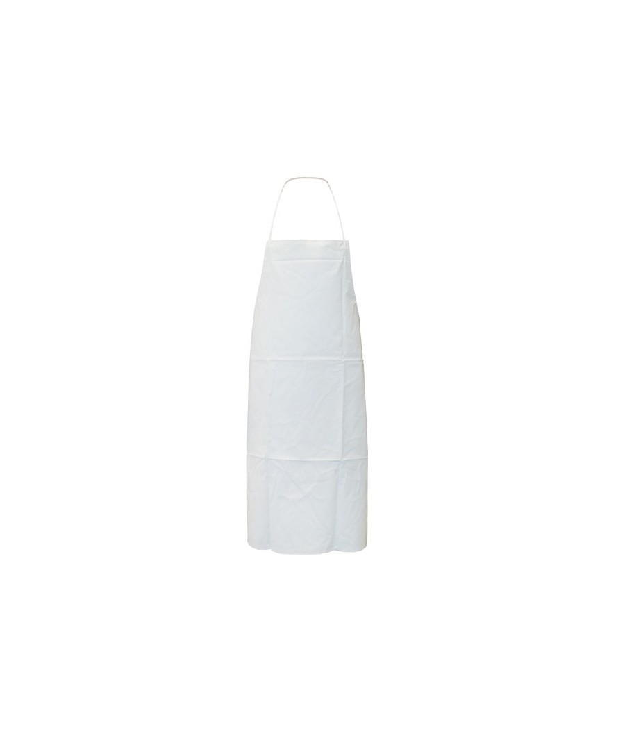 TABLIER PU BLANC 120X90