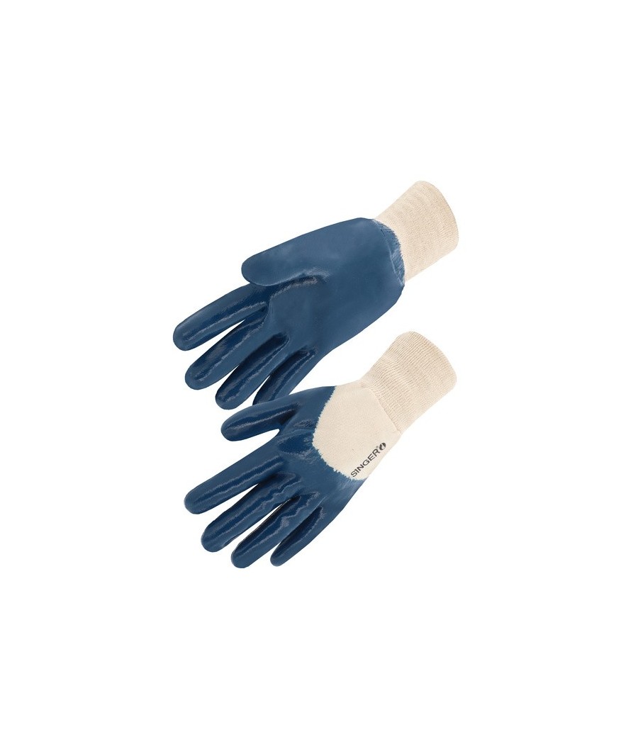 GANT NITRILE BLEU ENDUIT 8-10