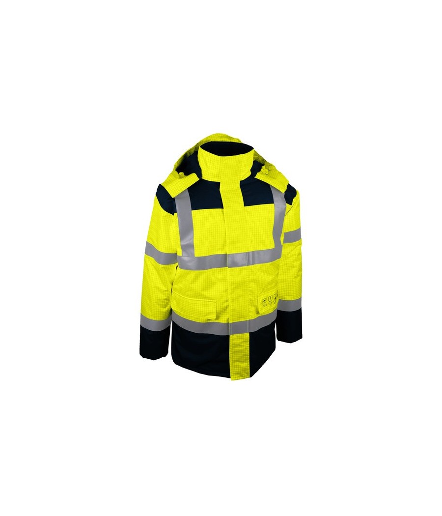 PARKA HV MULTI RISQUES JAUNE