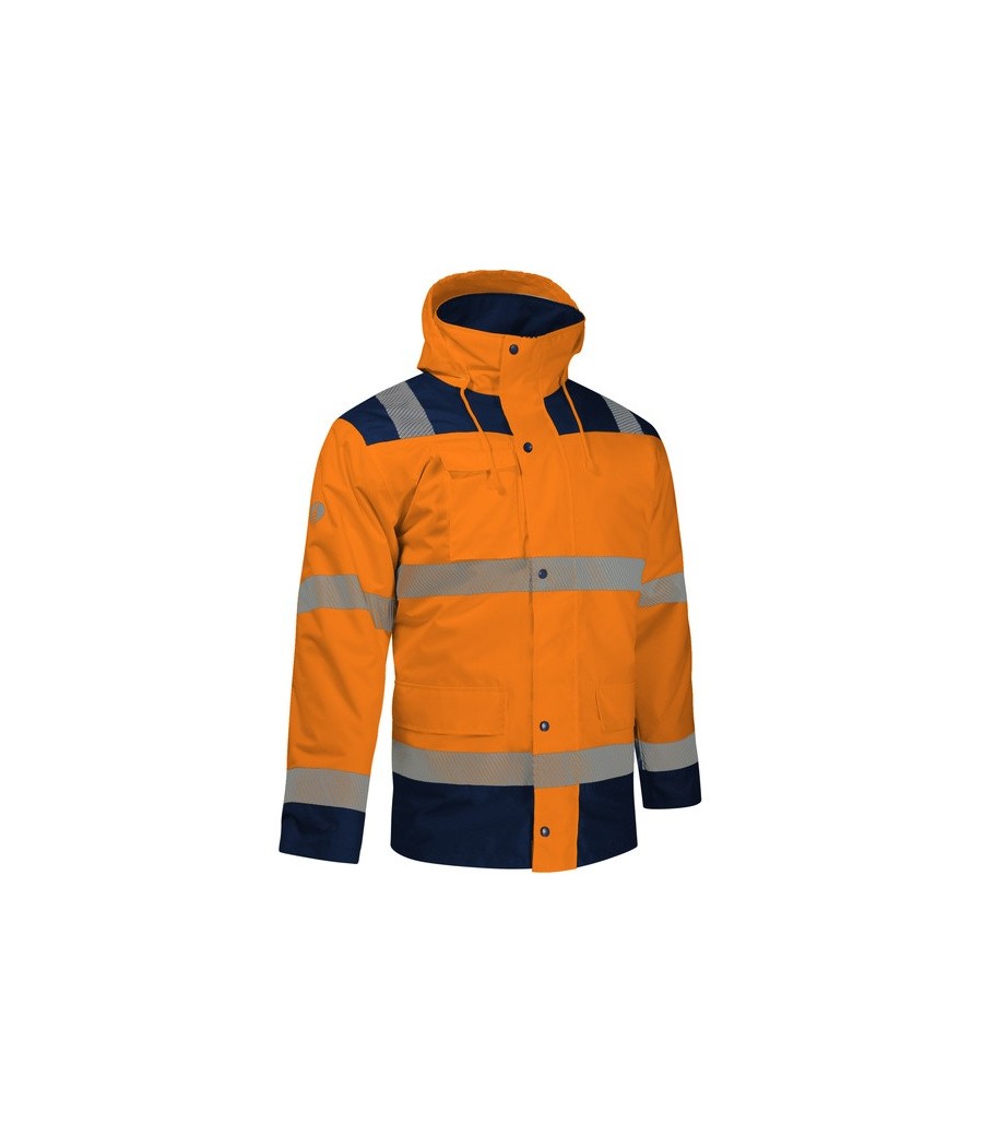 PARKA HV ORANGE 4EN1 S-6XL