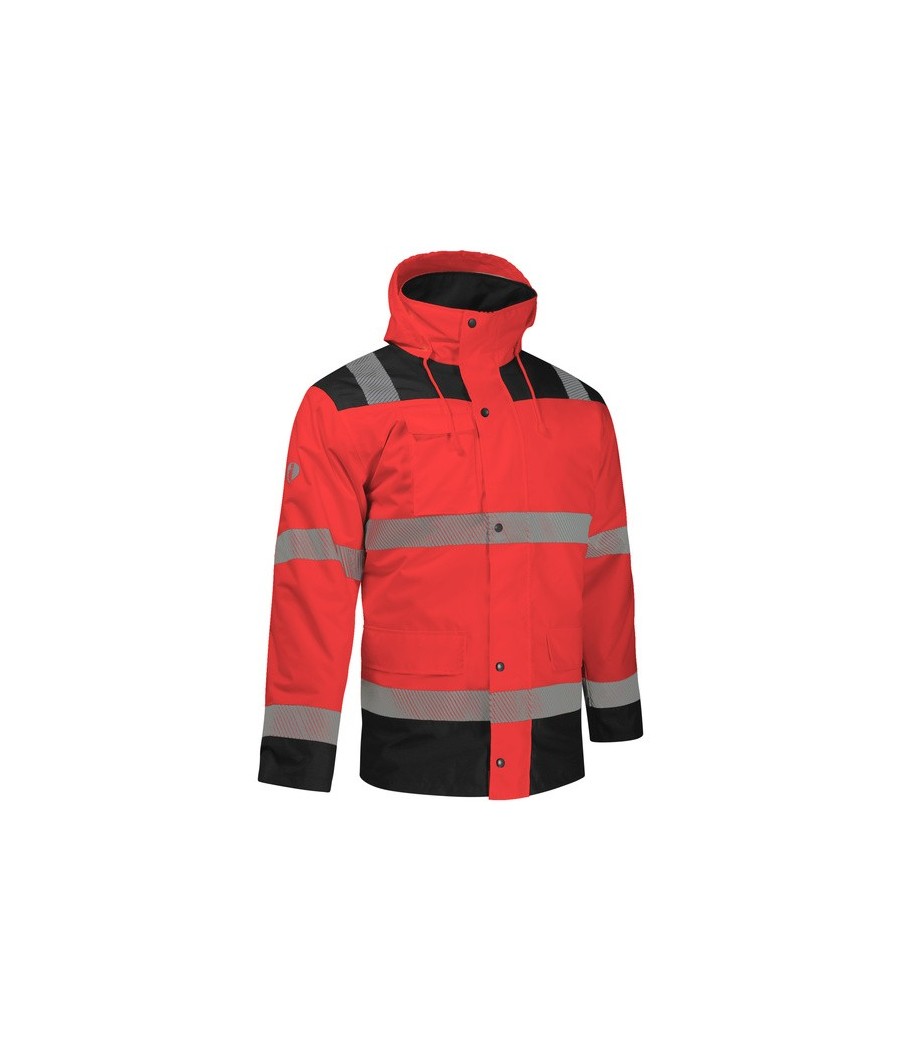 PARKA HV ROUGE 4EN1 S-3XL