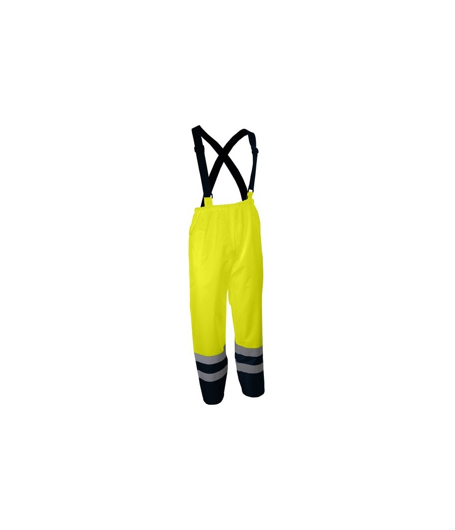 PANTALON PLUIE HV JAUNE S-4XL
