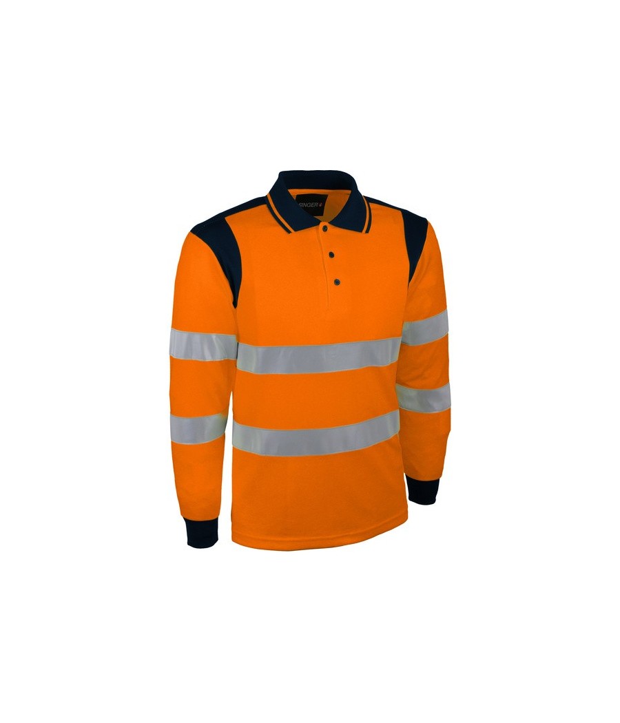 POLO HV OR MANCHE LONG S-4XL