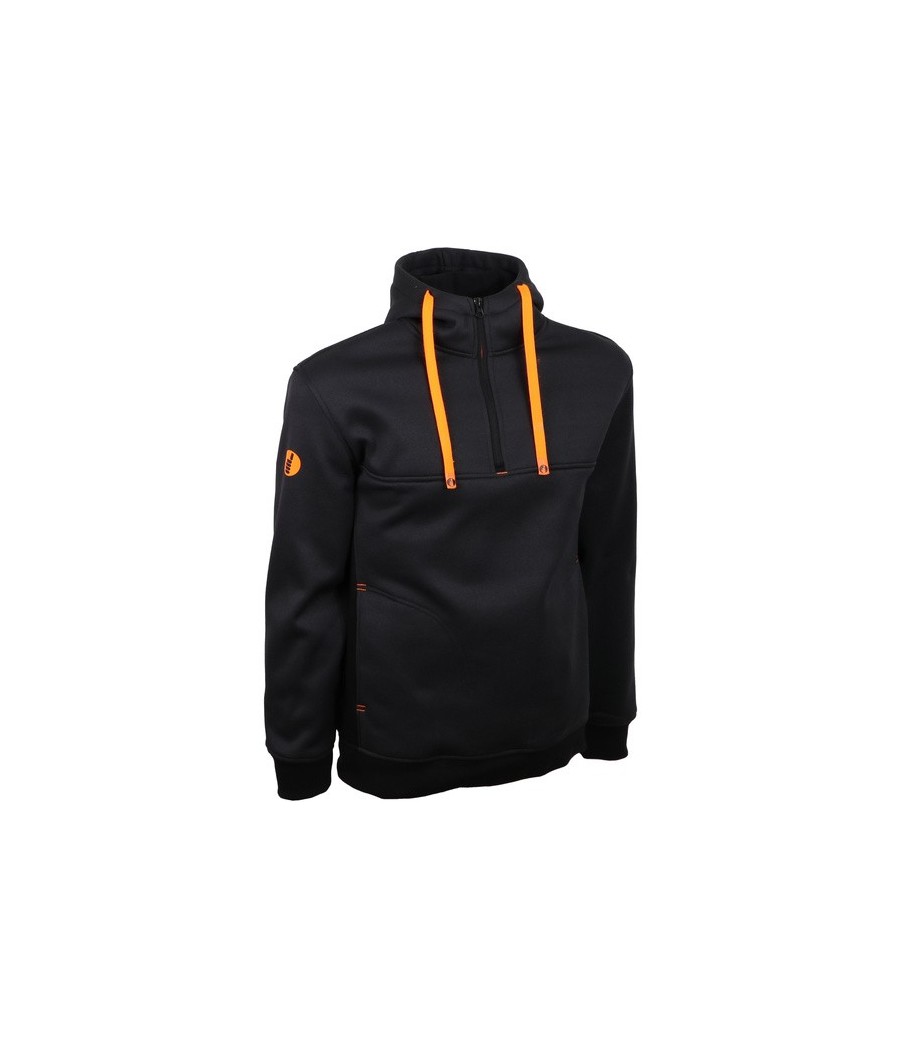 SWEATSHIRT GRIS CAPUCHE S-4XL