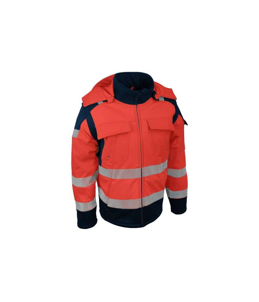 SOFTSHELL HV ROUGE S-4XL