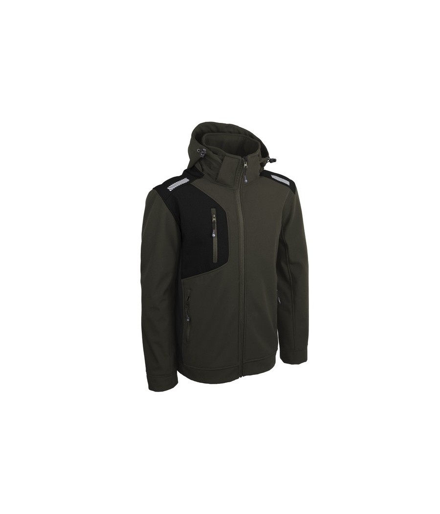 VESTE SOFTSHELL BRONZE S A 4XL
