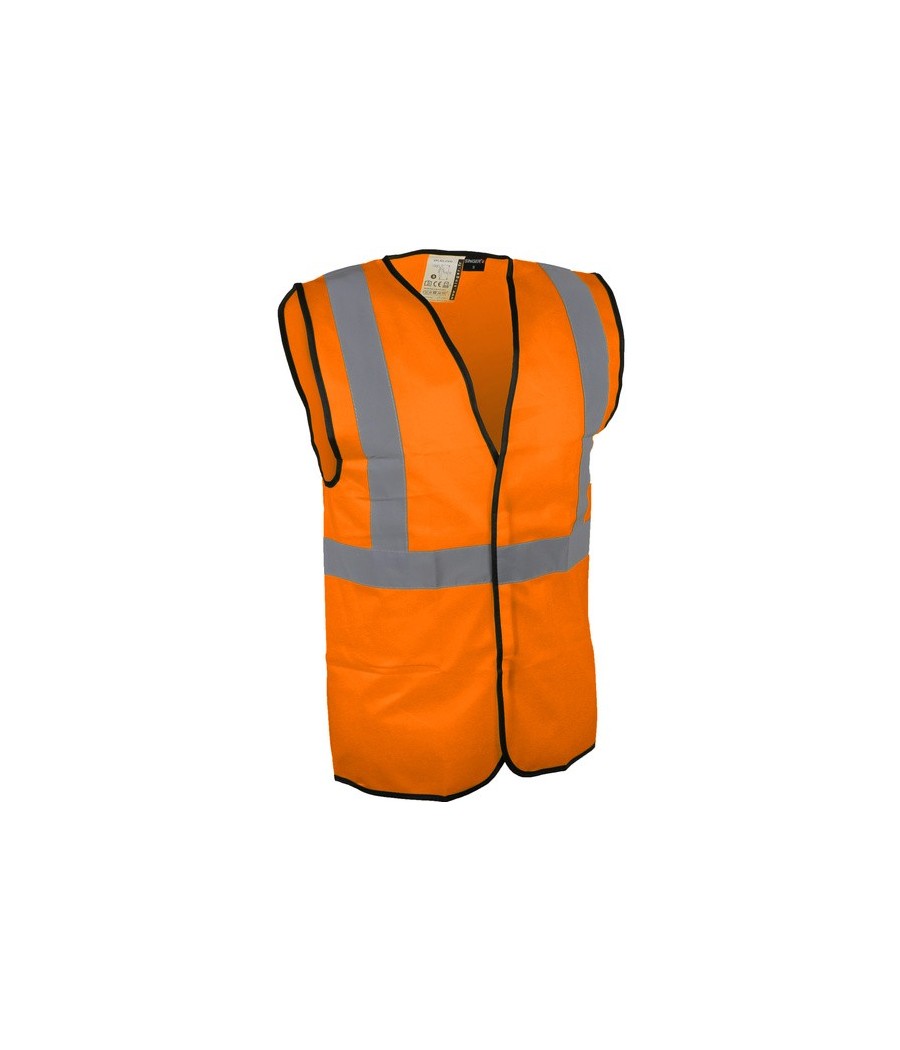 GILET HTE VISIB ORANGE,S A 3XL