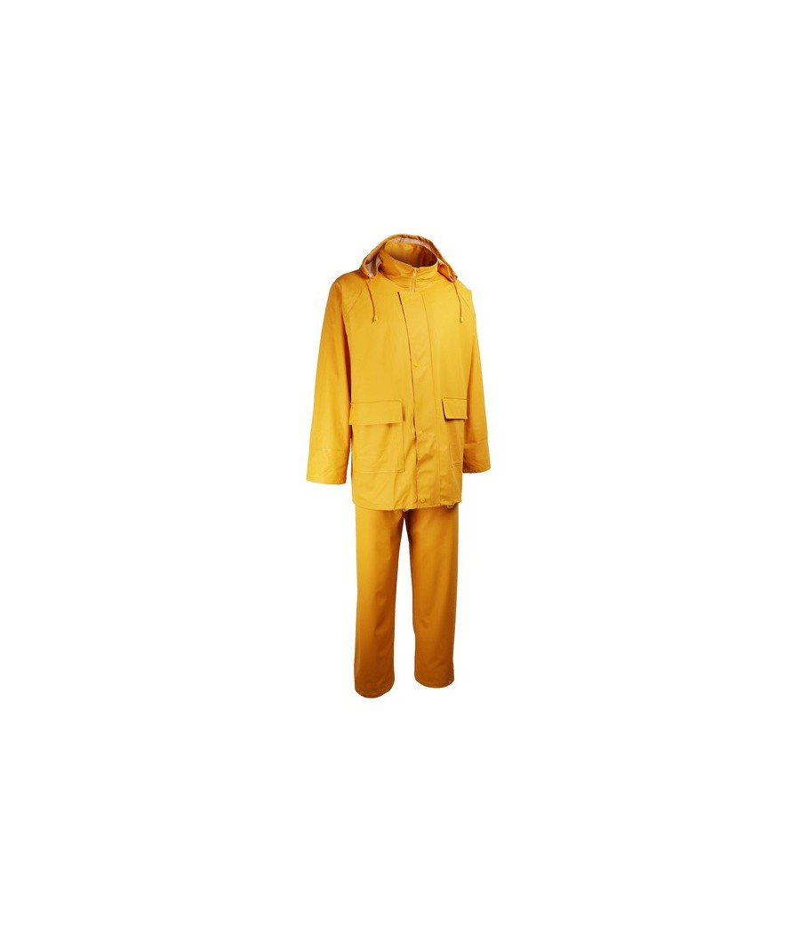 ENS PLUIE PU JAUNE S A 4XL