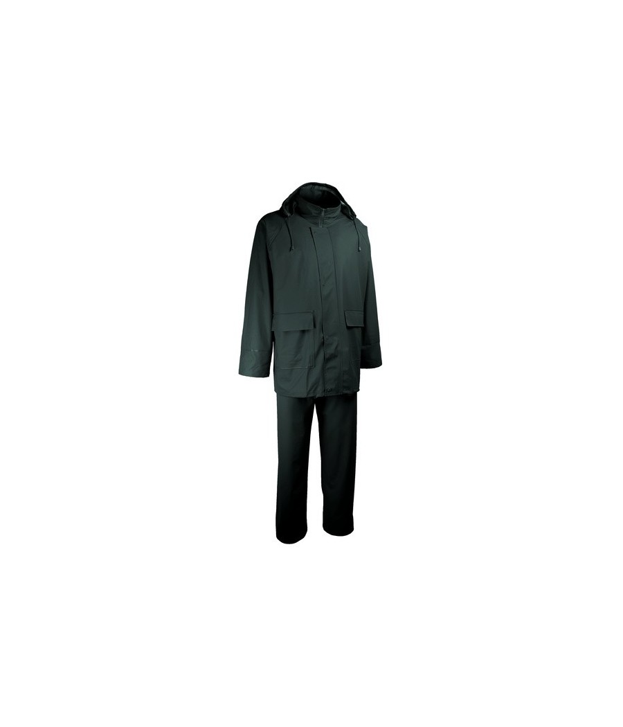 ENS PLUIE PU VERT S A 4XL