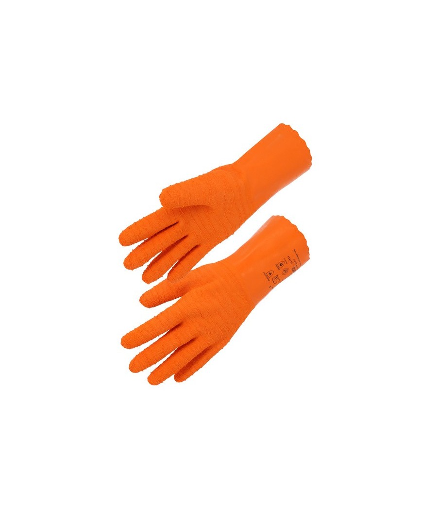 GANT LATEX ORANGE 30 CM 6A10