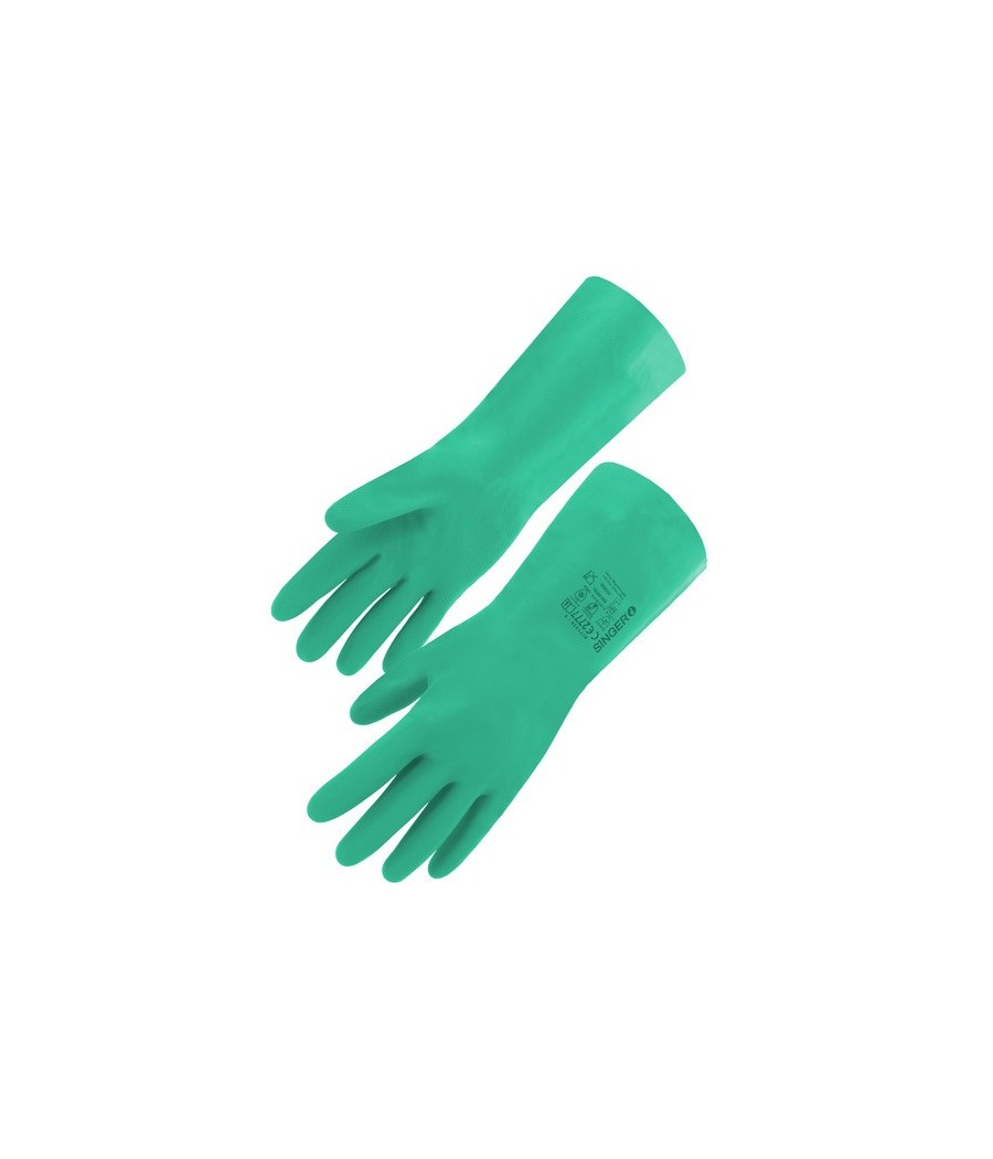 GANT NITRILE VERT 30CM,7 A 11