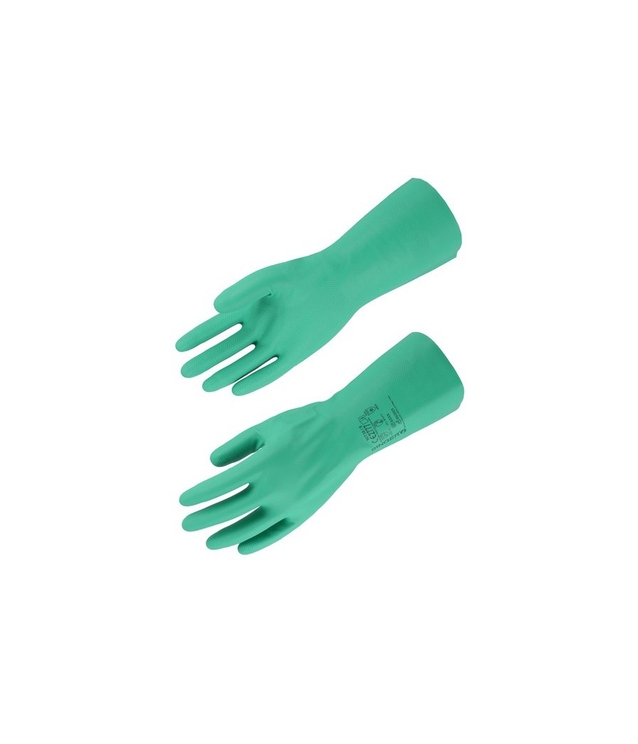 GANT NITRILE VERT 30 CM 7-11
