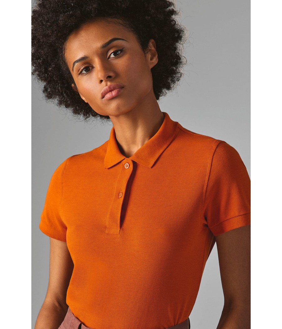Polo bio femme