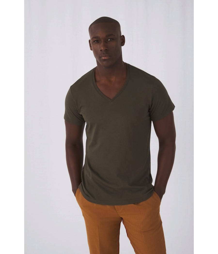T-shirt BIO Inspire col V Homme
