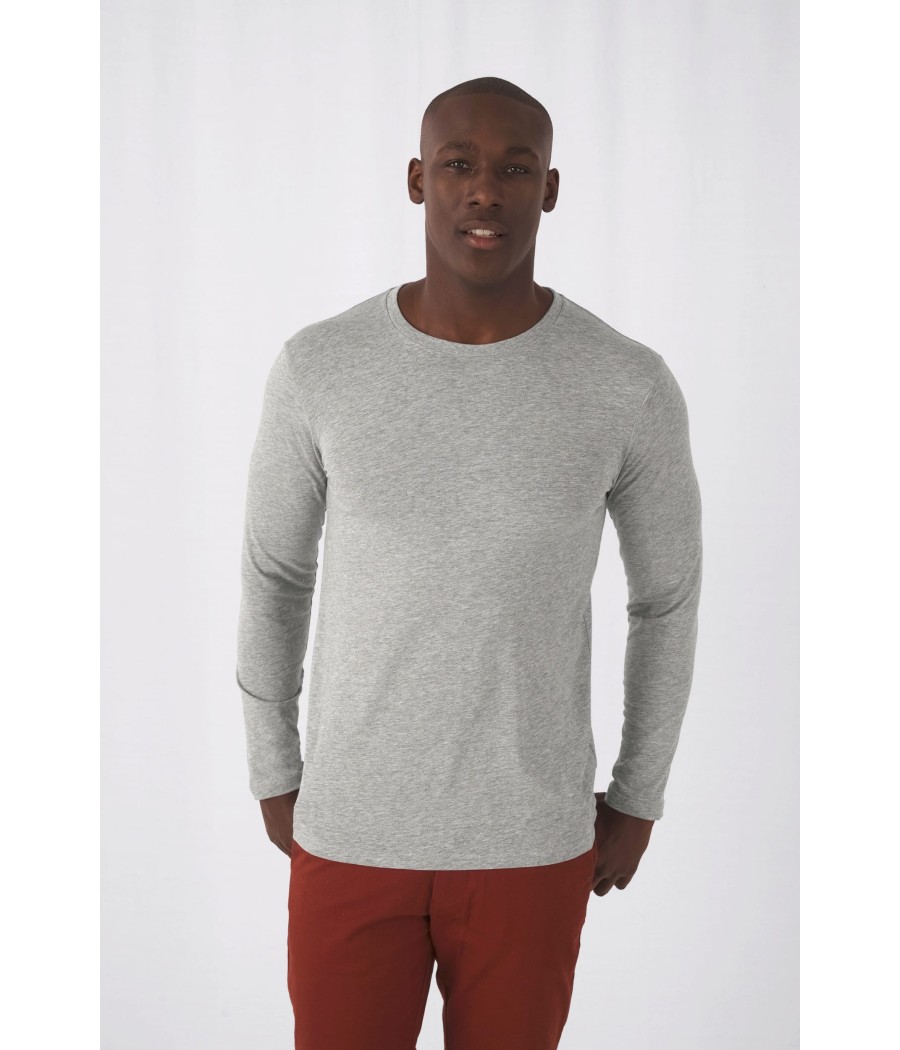 T-shirt bio Inspire homme manches longues