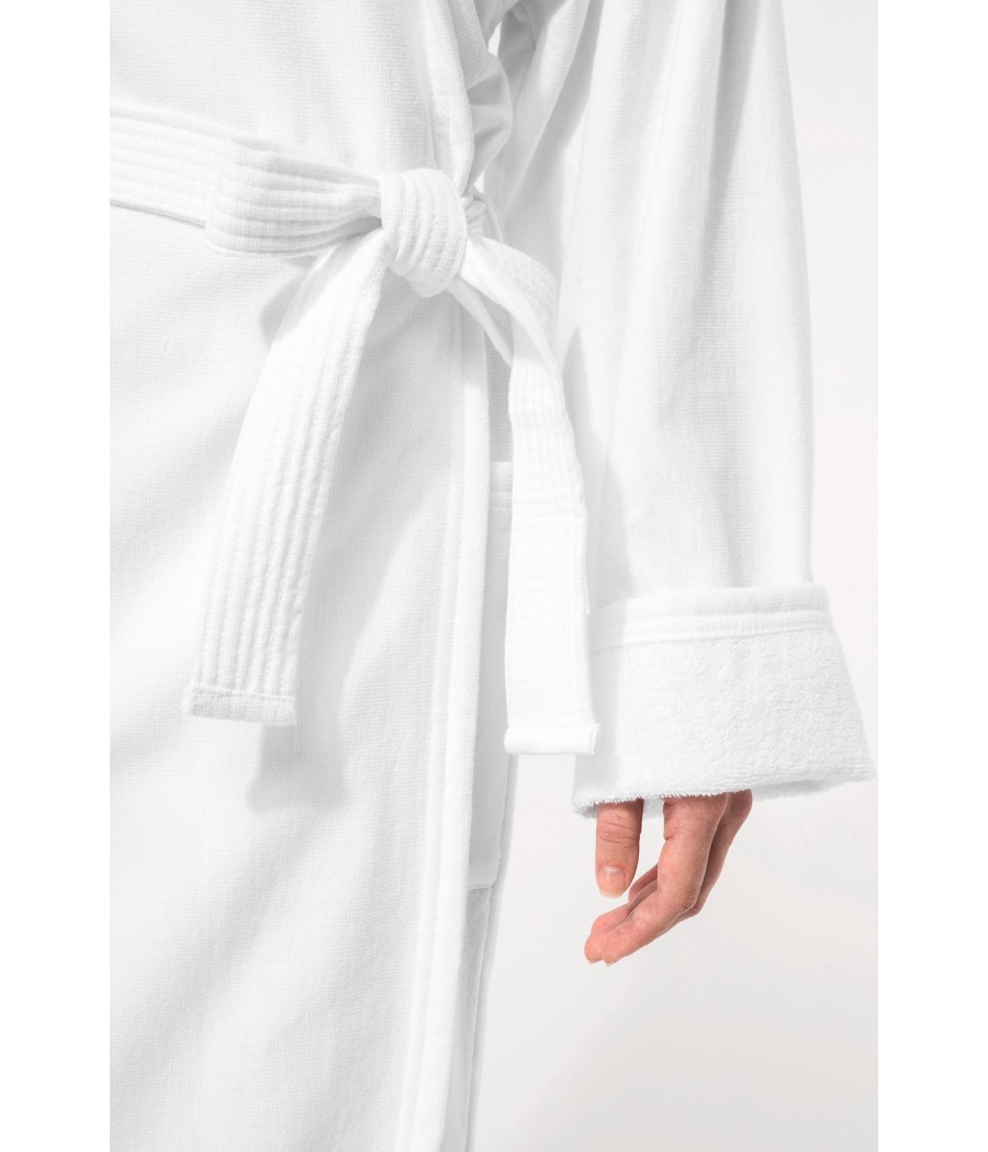 Peignoir de bain à capuche Bio