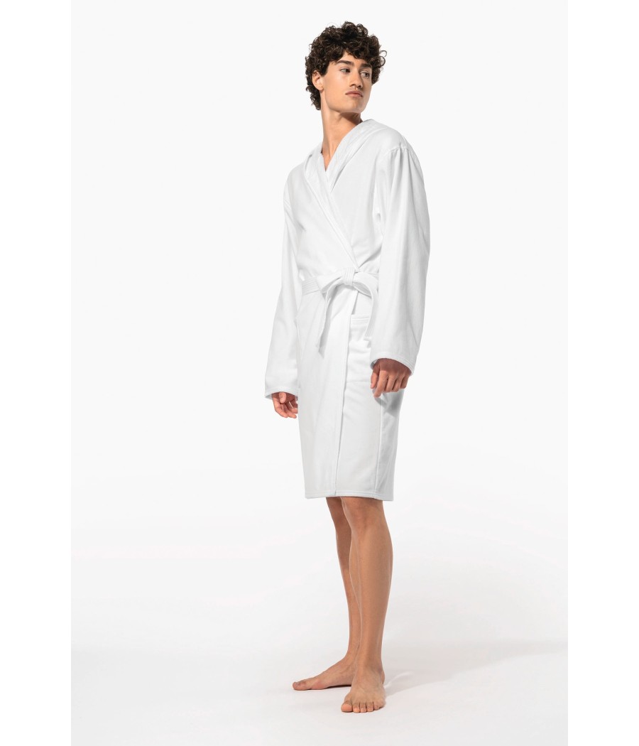 Peignoir de bain à capuche Bio