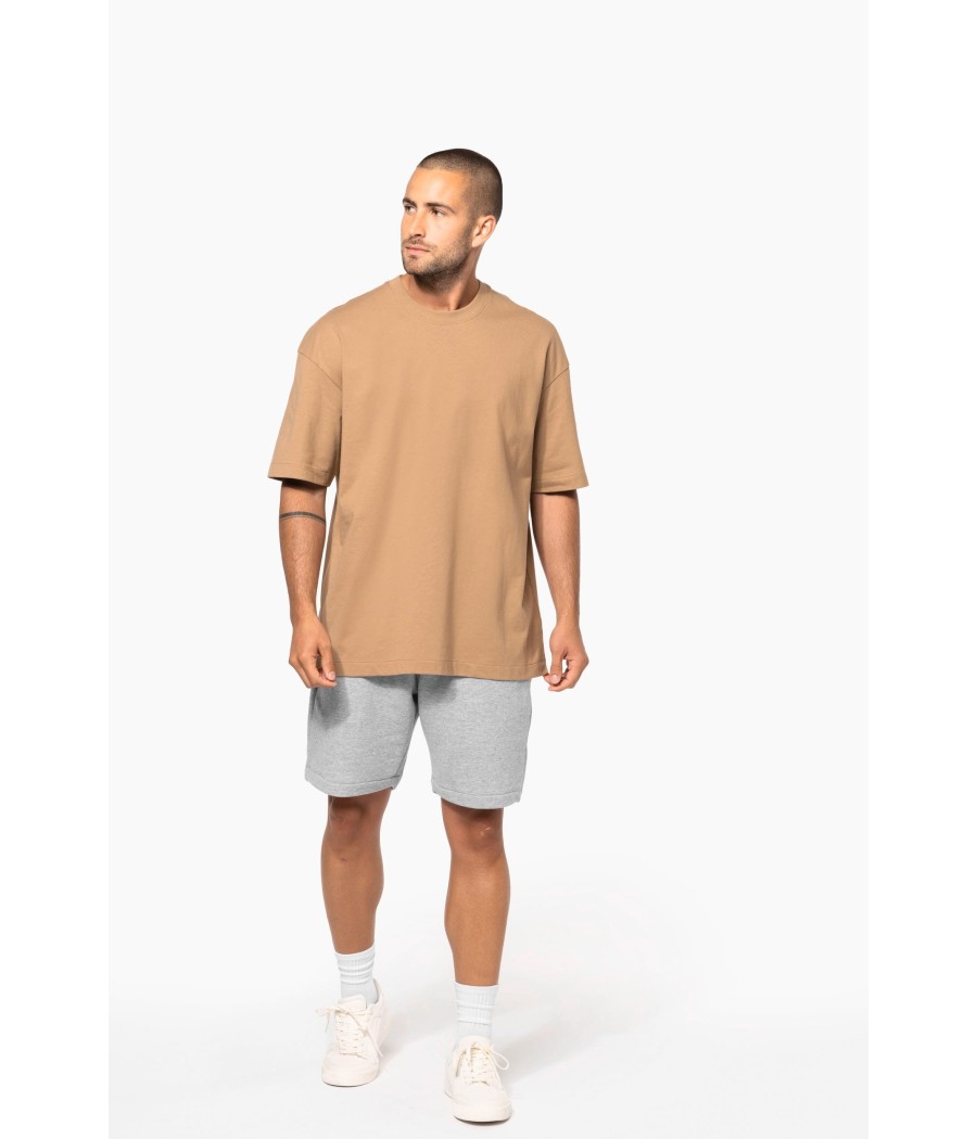 T-shirt unisexe oversize manches courtes