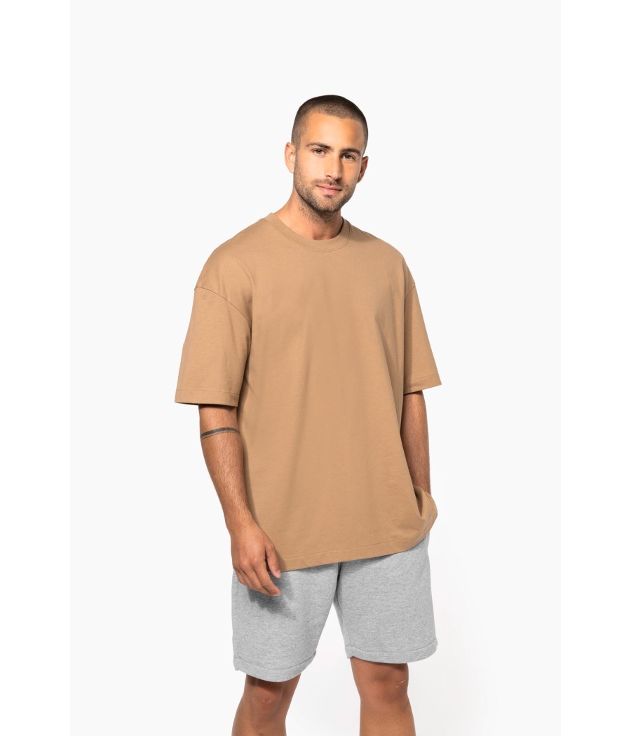 T-shirt unisexe oversize manches courtes