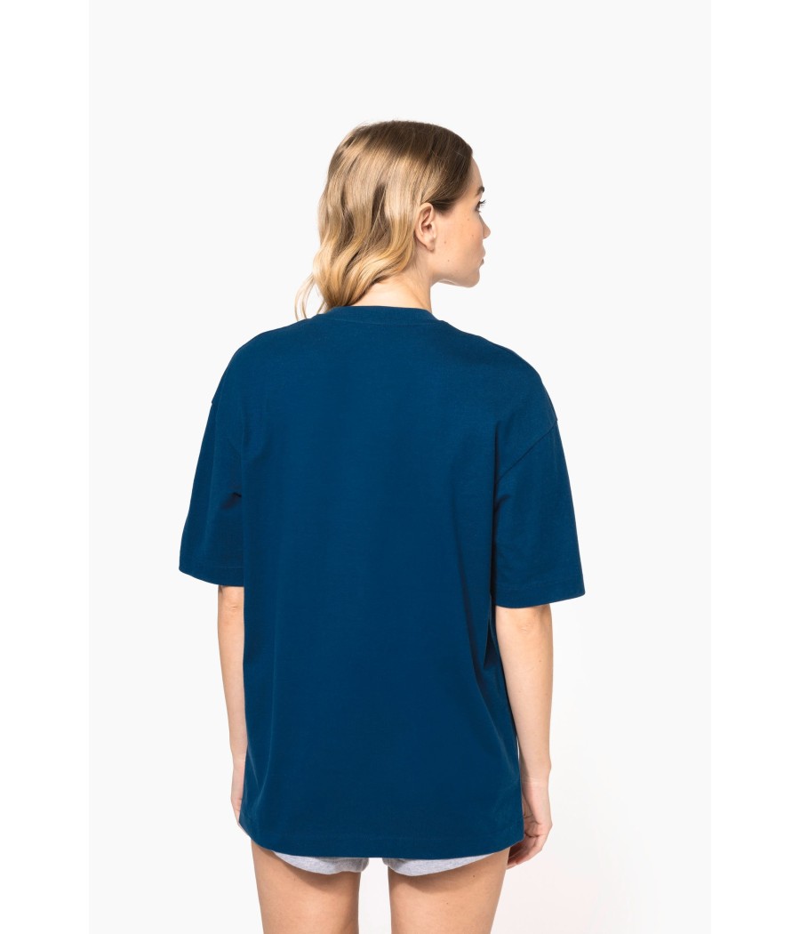 T-shirt unisexe oversize manches courtes