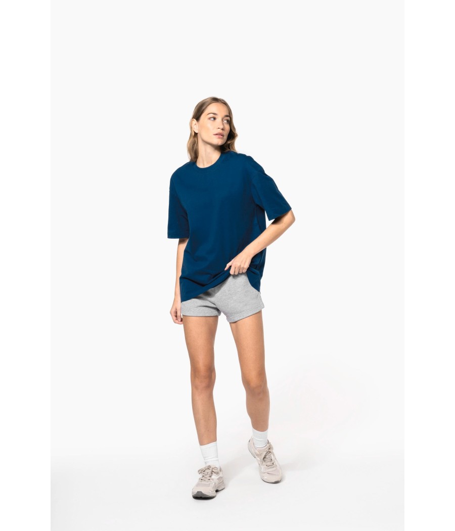 T-shirt unisexe oversize manches courtes