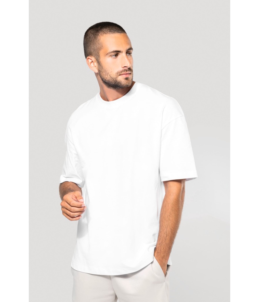 T-shirt unisexe oversize manches courtes