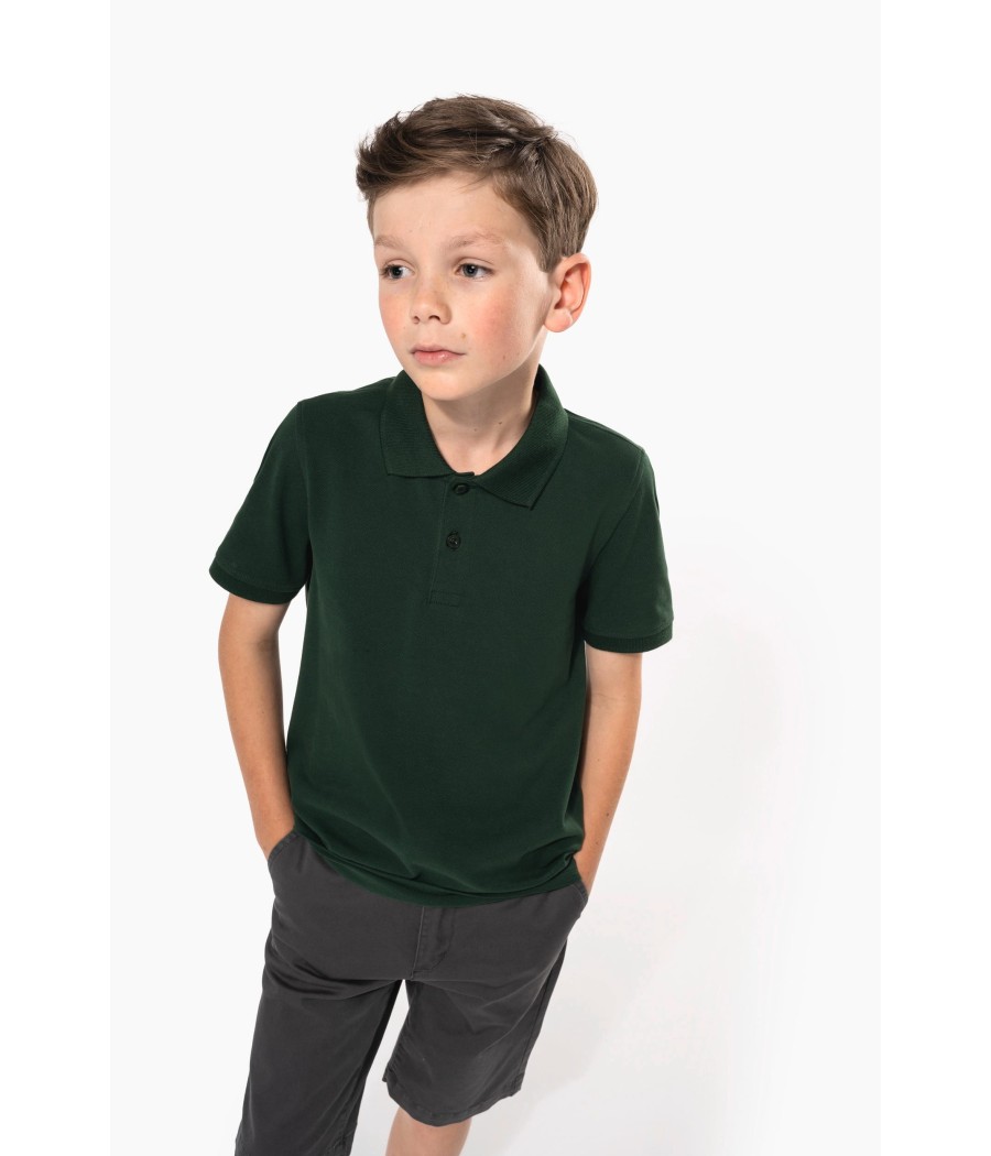 Polo manches courtes enfant
