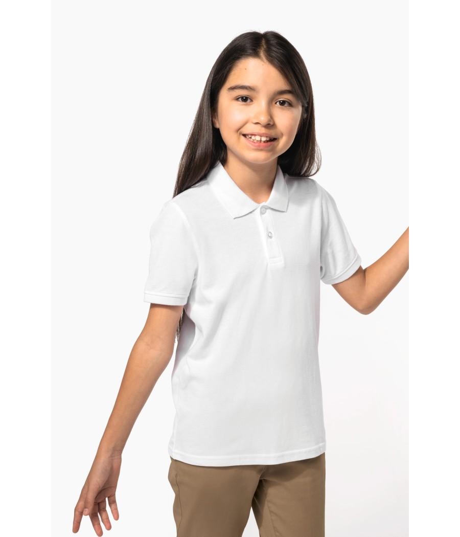 Polo manches courtes enfant