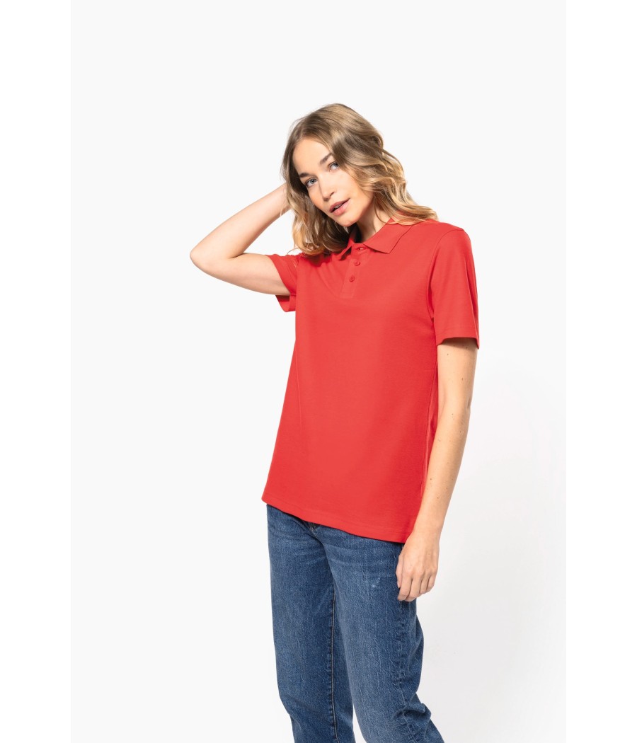 Polo piqué unisexe