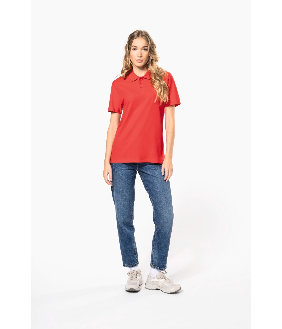 Polo piqué unisexe