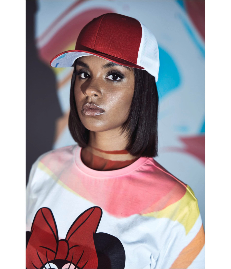 Casquette mesh bicolore