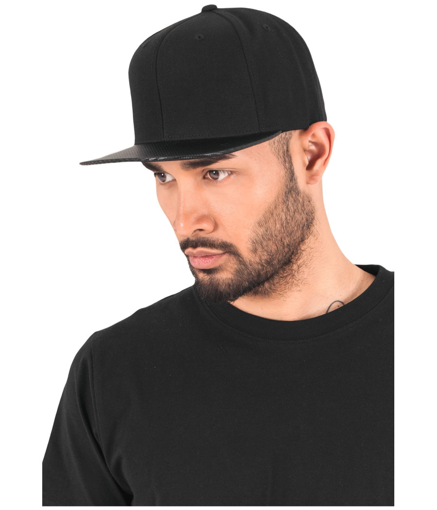 Casquette carbon snapback